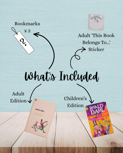 Charlie And The Chocolate Factory | Roald Dahl | Adult And Child Bundle