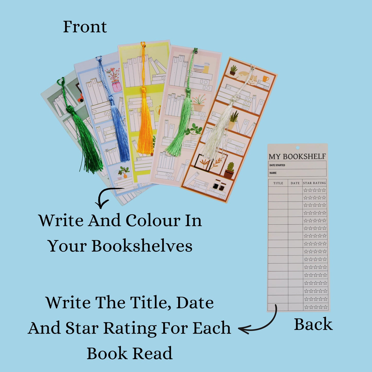 Literary Plot Suspension Marker:  Book Tracker Lucky Dip | Bookmarks