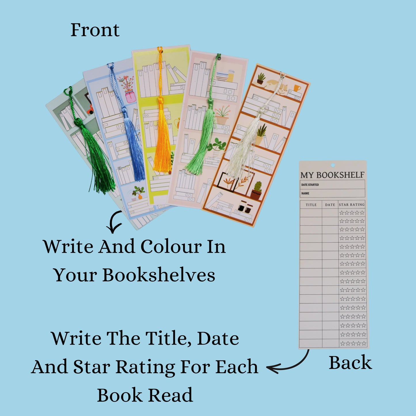 Literary Plot Suspension Marker:  Book Tracker Lucky Dip | Bookmarks