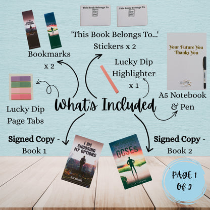 I Am Choosing My Options And I Am Choosing My Next Step After GCSEs | Alix Addams | Luxury Collector Edition Bundle