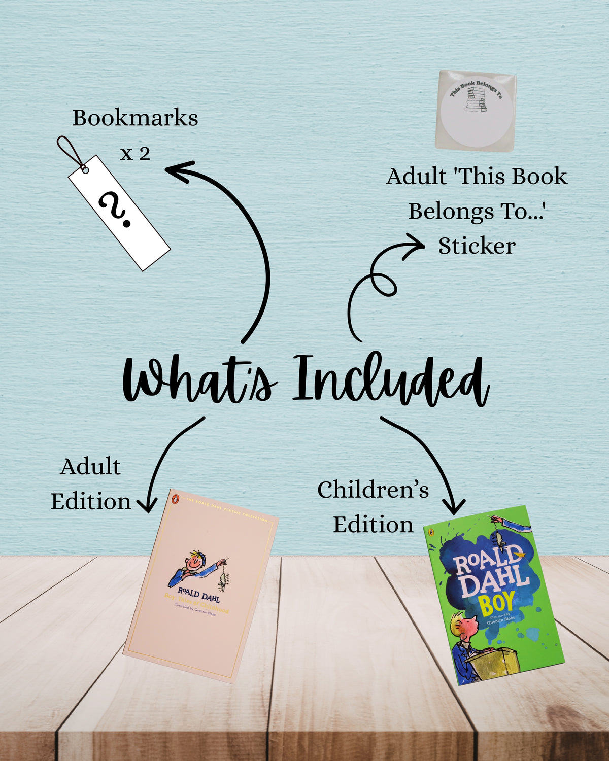 Boy/Boy: Tales of Childhood | Roald Dahl | Adult And Child Bundle