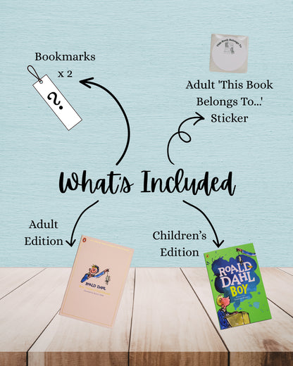 Boy/Boy: Tales of Childhood | Roald Dahl | Adult And Child Bundle