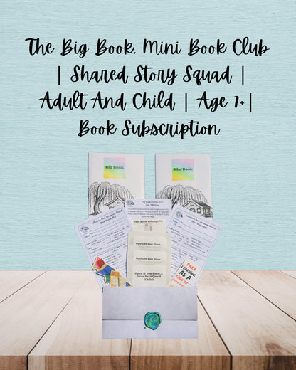The Big Book, Mini Book Club - Shared Story Squad | Adult And Child | Age 7+| Book Subscription